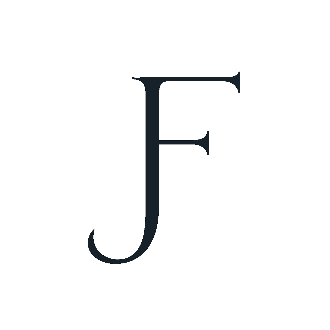 JF monogram